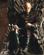 CHARLES DANCE signed autograph 20x25cm GAME OF THRONES in person autograph COA