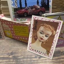 1992 Panini Barbie Trading Card Set 198 Foil Sticker Set w/ Box 2 Missing