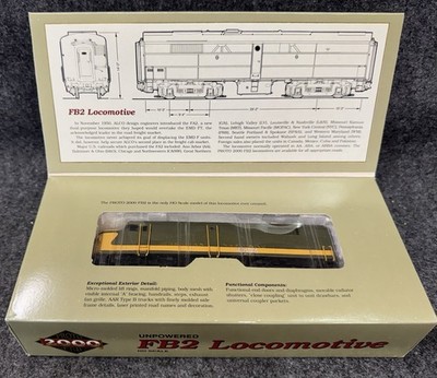 HO FB2 CN Canadian National #9409 PROTO 2000 NOS No. 8397 Unpowered Locomotive