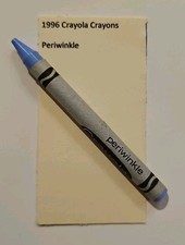 1996 Crayola Crayons Periwinkle Brand New RARE Retired