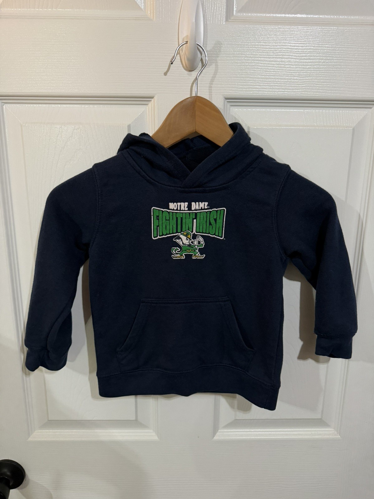 Notre Dame Fighting Irish NCAA  Football Hoodie Sweatshirt GEN 2 Toddler Size 4T