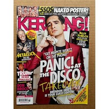 PANIC AT THE DISCO KERRANG NO.1646 MAGAZINE NOVEMBER 19 2016 - PANIC AT THE DISC