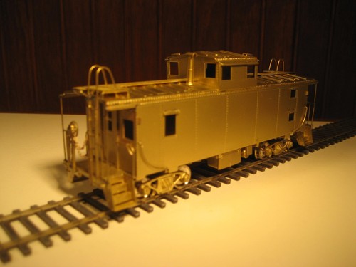 Overland HO Latón Norfolk & Western ex-P&WV Caboose #500854 OMI-1145 Sin Pintar | Zustand: Used