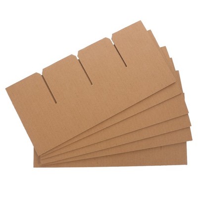 6pcs Dish Pack Box Dividers, Corrugated Cell Partition for Boxes, Packing