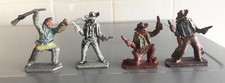 Lone Star Harvey Series Cowboys 1:32 Vintage Plastic inc Davy Crocket