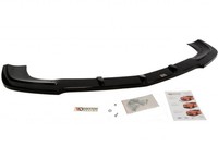 Maxton Design Frontlippe Passend FüR Mercedes SLK 55 AMG R172 Schwarz Hochglanz