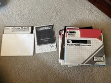 Color Computer 5.25  Floppy Disk Lot Untested, Sold As-is