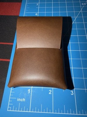 Wolf Stitchless Italian leather Minimalist Wallet