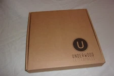 Underwood Letterpress Gray Felt Letter Board 10" x 10" NEW Wall Hanging White