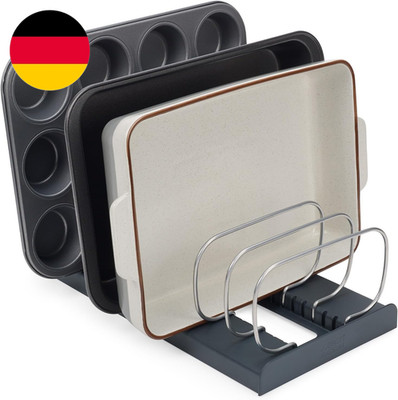 Joseph Joseph Drawerstore Kochgeschirr Organizer, Backbleche, Platzsparende Aufb