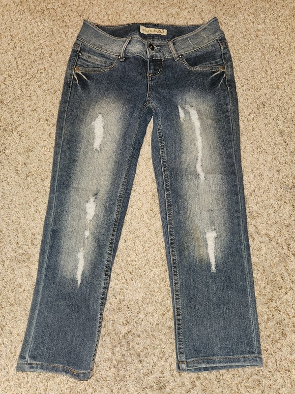 NEW Paris Blues Denim Jeans - Size 3 - High Water 
