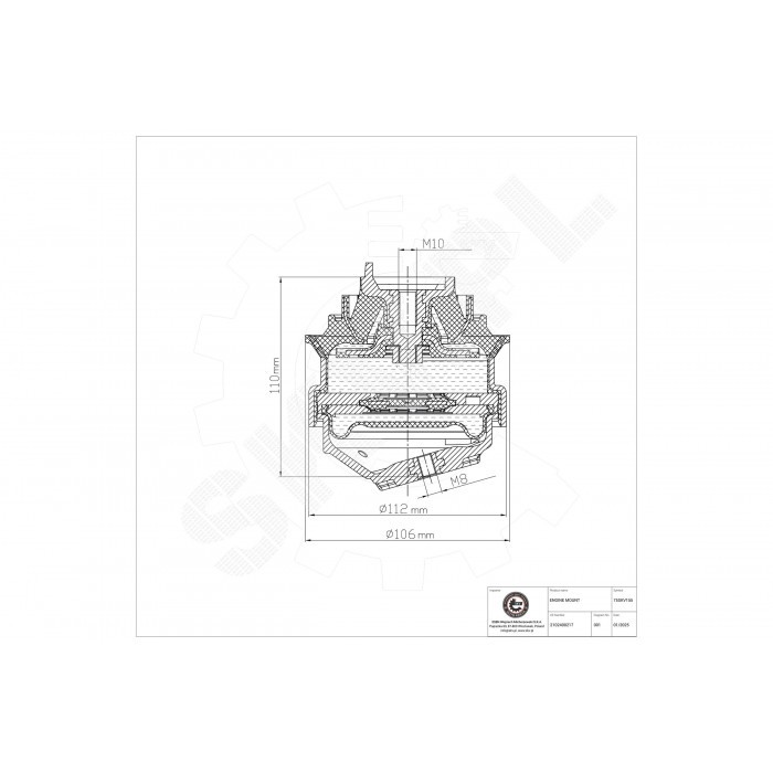 A2102400217 Support Moteur Mercedes Classe E T-Model Anti Vibration et Bruit Habitable