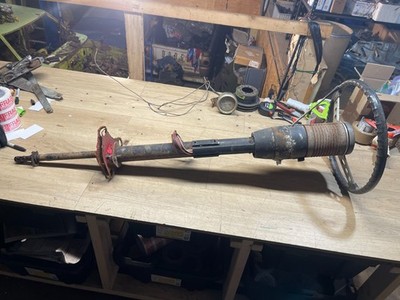 1973 challenger floor shift power steering column + wheel + key needs bearing 72