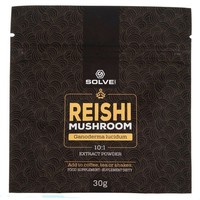 Solve Labs Reishi Pilz Mushroom Pulver Ganoderma Lucidum 10:1 Extrakt 30 G