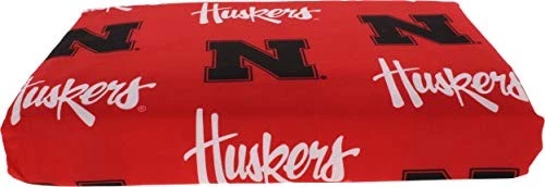 Everything Comfy Sized 3 Piece Sheet Set, Team Color Twin Nebraska Cornhuskers - Image 4 of 4