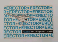 Gilbert Gabriel Erector Set 1964 Instruction Book Manual Guide