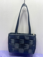 Harvey's Harveys The Original Seatbelt Bag Black Shoulder Purse USA Made