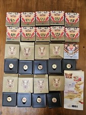 MBS Rewards Lucky Coins Collection Casino Memorabilia 19 items + Promo Brochure
