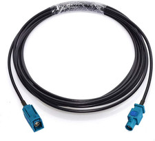 Fakra Z Female to Male Vehicle Antenna Extension Cable 10ft 3M Car GPS FM Radio