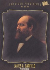 JAMES A GARFIELD AMERICAN PRESIDENT THE BAR PIECES OF THE PAST BASE #20 2017 17