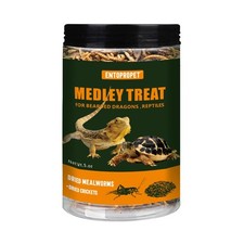 Dried Mealworms and Dried Crickets - Higher in Calcium and Richer in Protein-...