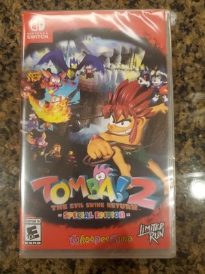 Tomba! 2 Nintendo Switch Brand New The Evil Swine Return Special