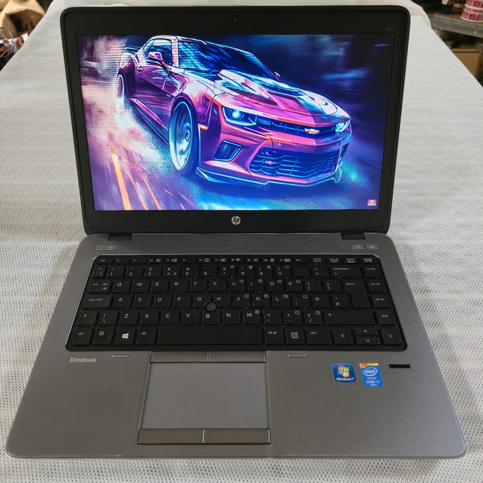 HP EliteBook 840 G1, i7 ,14", Wind 11,256Gb SSD,12Gb RAM,Backlight Keyboard(P09) - Image 2 of 4