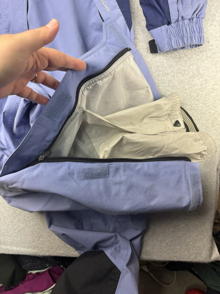 Helly Hansen Ski Suit Men’s unisex Large One Piece Mesh Lined Snowsuit Blue Vtg - Image 3 of 4