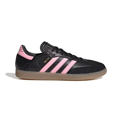 NWOB adidas Samba Messi Black/Pink Soccer Shoes JP7845 SZ 10