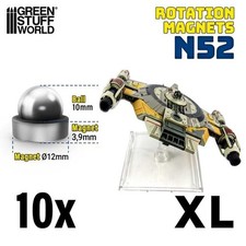 Green Stuff World GSW9344 - Rotation Magnets 10+12mm (SIZE XL) PACK - Neu