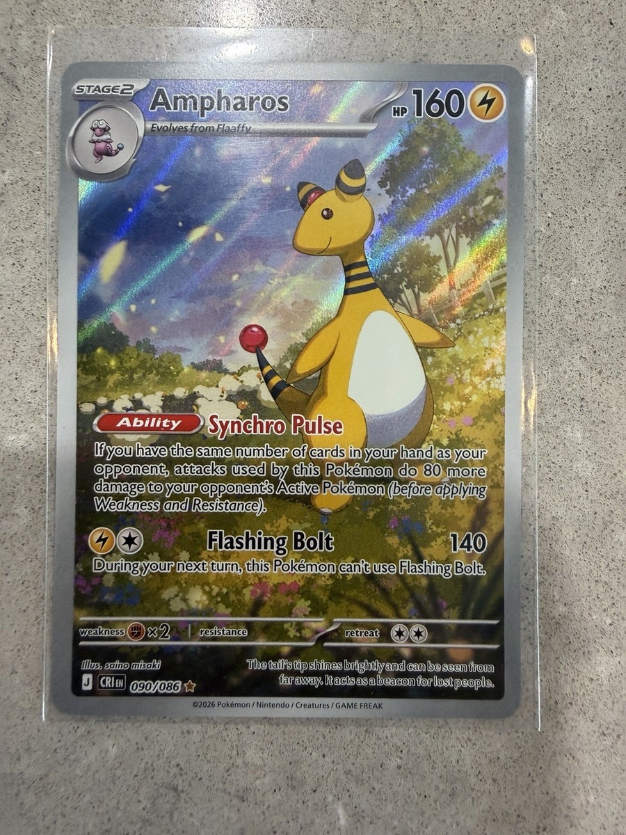 ampharos stage 2 pokemon card value Ampharos - XY - Steam Siege - Pokemon