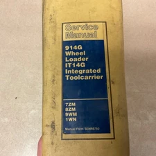 CAT Caterpillar 914G & IT14G SERVICE SHOP REPAIR MANUAL WHEEL LOADER TOOLCARRIER