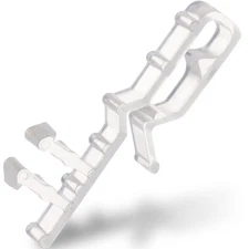 Valance Clips for Blinds 2 Inch Hidden Channel Window Blind Clips Clear Plastic_