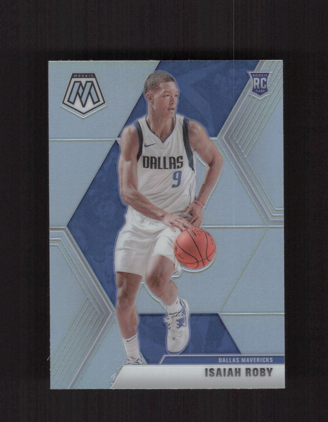 2019-20 Panini Mosaic #232 Isaiah Roby Silver Prizm