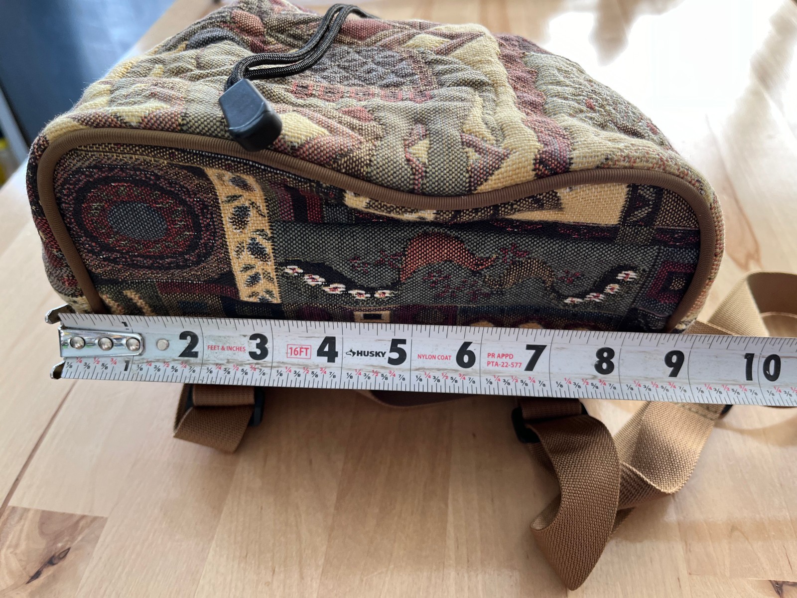 Nancy Lee Anderson Accessories Small Elephant Deer Tapestry Backpack - 9" x 8.5" thumbnail 11