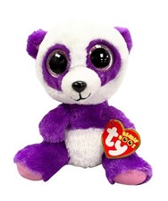Ty Beanie Boos - Boom Boom the Panda, Glitter Eyes, MWMT Stuffed Animal Toy
