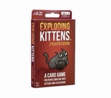 EXPLODING KITTENS 2 Player Edition Card Game ...