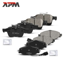 8x Bremsbelag Vorne Hinten für Audi A3 Q2 TT Seat Ateca Leon ST Skoda Karoq