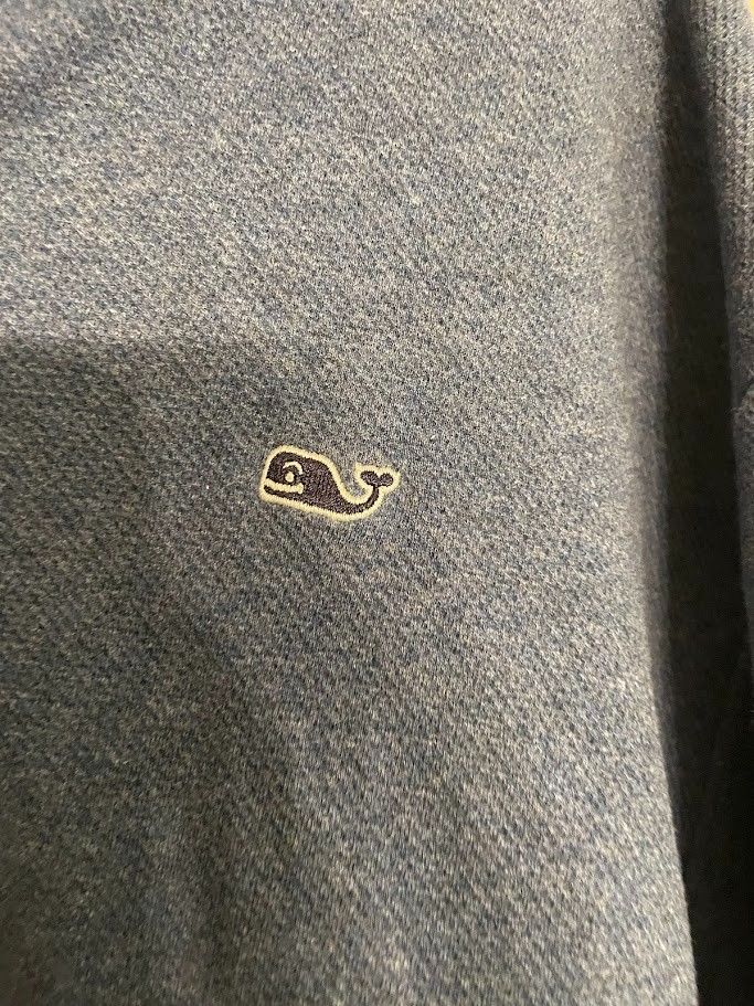 Vineyard Vines Performance Pullover Gray Quarter … - image 4