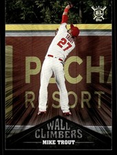 2019 TOPPS BIG LEAGUE MIKE TROUT WC-10 MINT WALL CLIMBERS LOS ANGELES ANGELS
