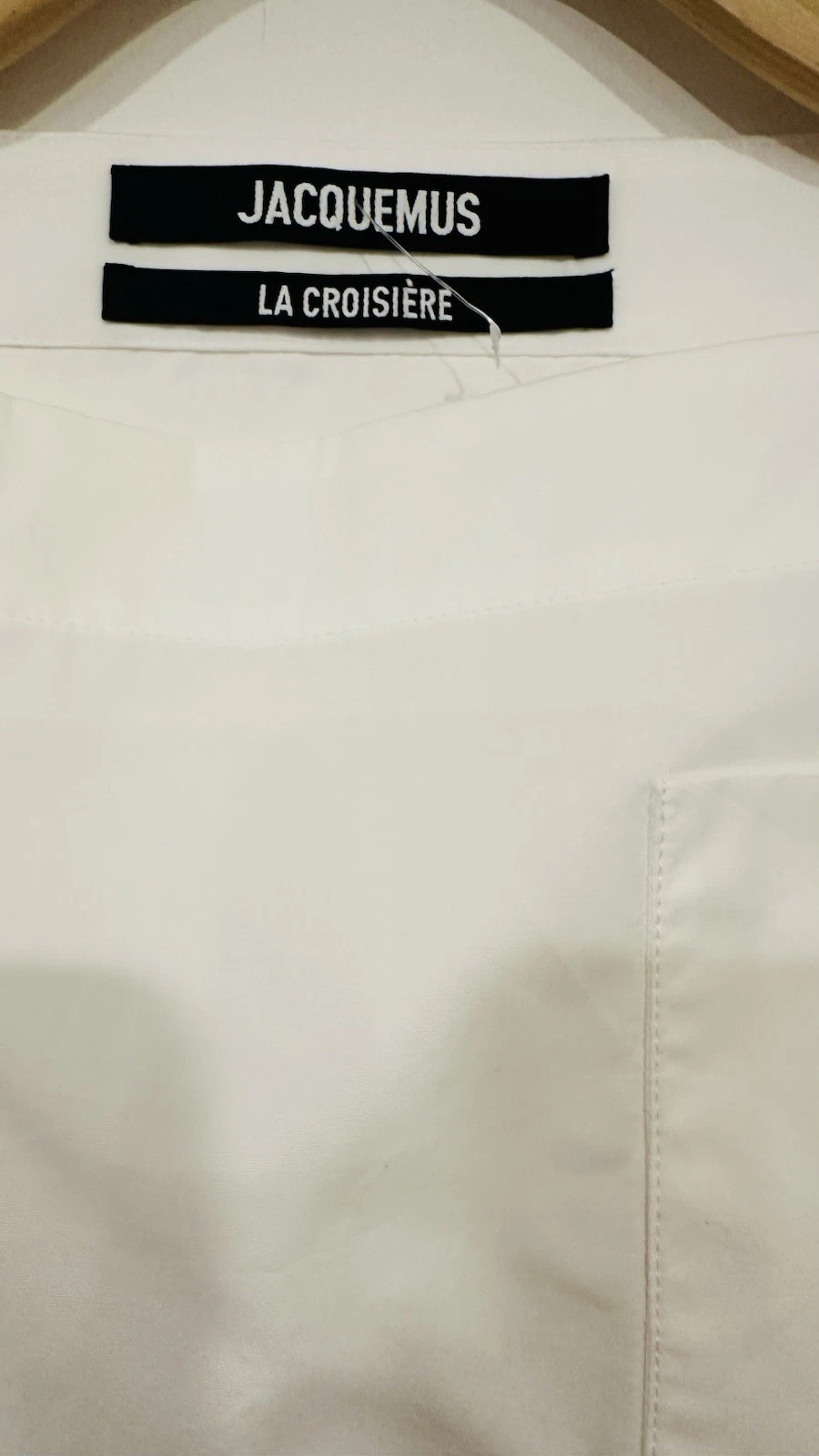 Camicia Jacquemus La Casaco manica lunga cotone taglia 2