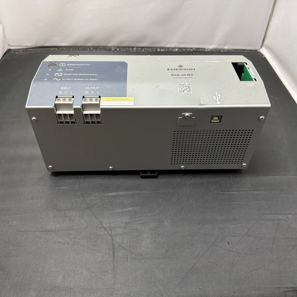 UPS industrial Emerson SolaHD 500VA 300W 120VAC 50/60Hz trilho DIN SDU500B - Imagem 4 de 4