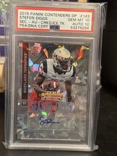 2015 Panini Contenders Draft Picks Diggs #143 Cracked Ice Ticket 10/23 POP 1!!!!