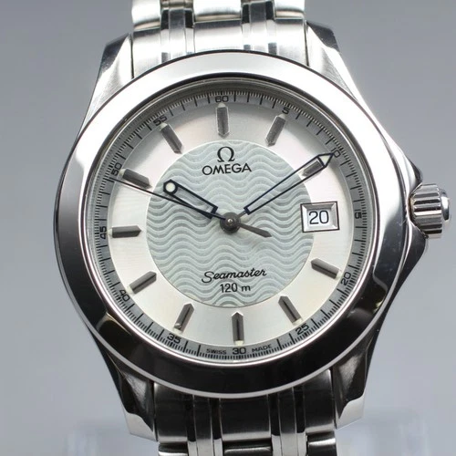 [Near MINT+] OMEGA Seamaster 120m Cal.1538 Ref.196.1501 Quartz Men's Watch JAPAN