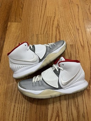 Size 10 - Nike Kyrie 6 iD Kanye Pure Platium Nike By You Worn in Box VNDS RARE! 