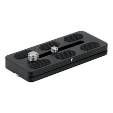 Leofoto PU Universal Quick Release Plate with both 1/4" and 3/8" screw; ARCA