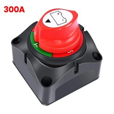 Batterietrennschalter Hauptschalter Stromschalter 300A 12V-48V Boot Auto KFZ LKW Batterietrennschalter Hauptschalter Stromschalter 300A 12V-48V Boot Auto KFZ LKW