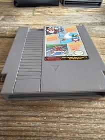 Super Mario Bros Duck Hunt World Class Track Meet (Nintendo NES) TESTED