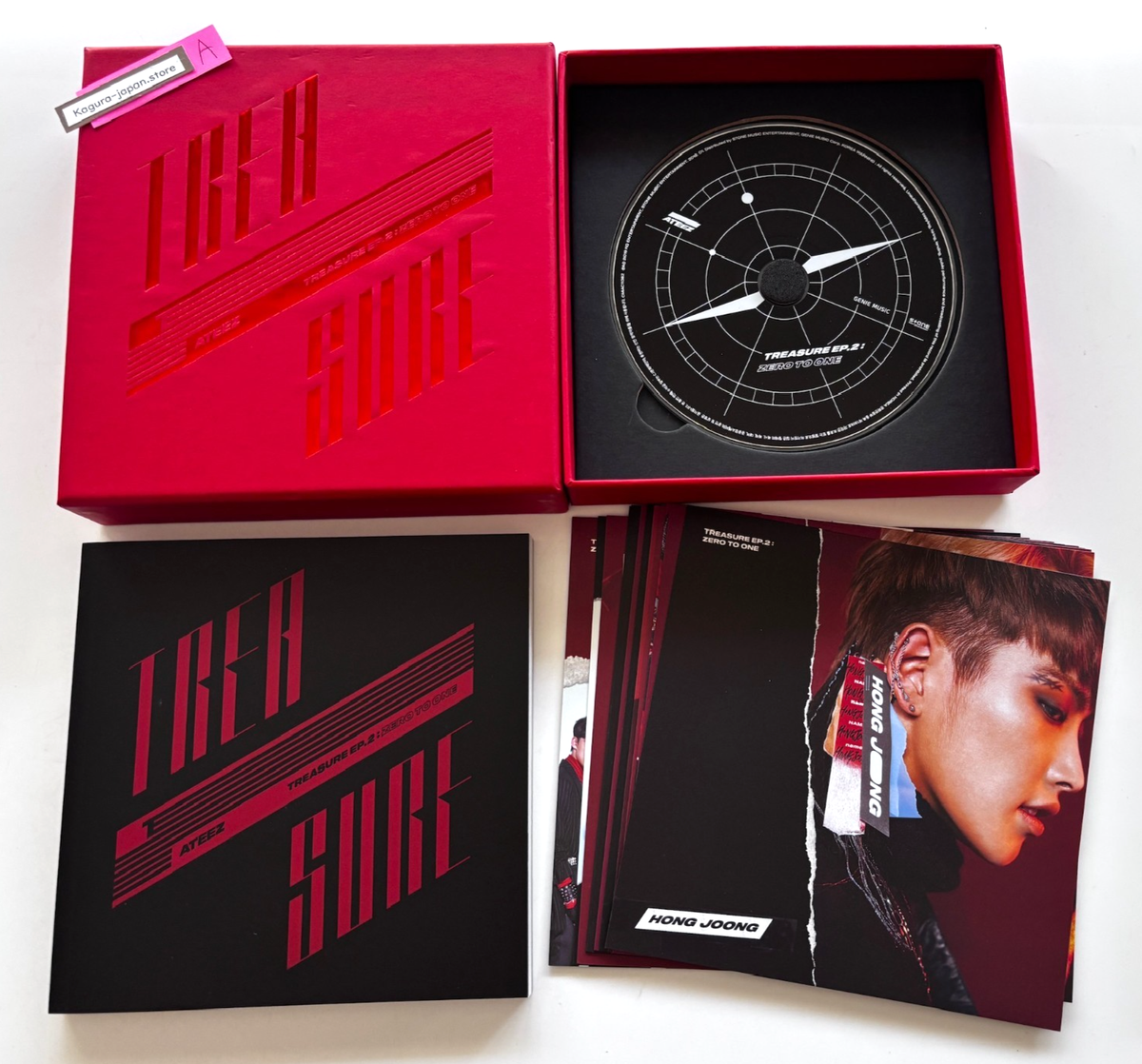 ATEEZ TREASURE EP.2 Zero To One CD + Postcards + Booklet [A] | eBay