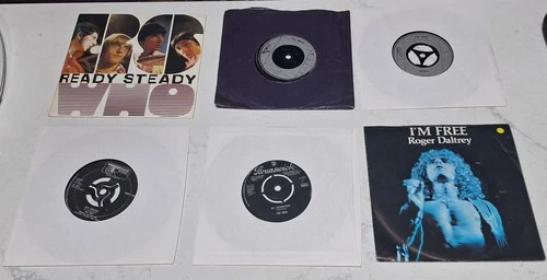 The Who Job Lot X6 UK45 Ready Steady EP Join Together Relay My Generation 5.15
